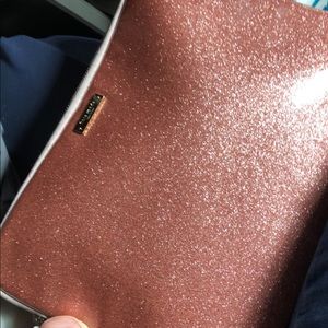Rose gold Kate Spade laptop case